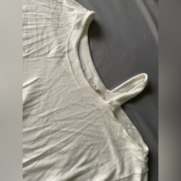 NWT Free People “Flaunt It Tee” in White/Ivory- Size Medium (currently $99.00) - Picture 6 of 6